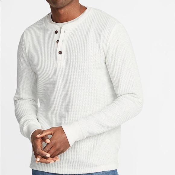 Old Navy Men’s Knit 3-Button Sweater - Picture 1 of 3